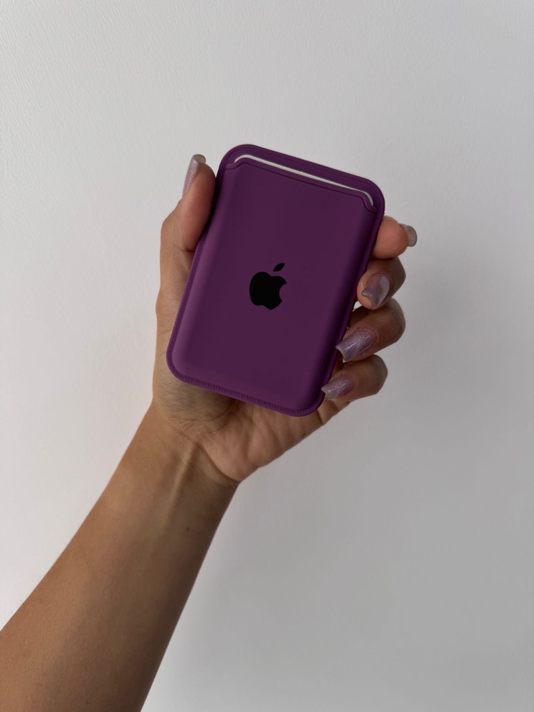 [Wallet] Billetera Silicon Mag Safe Morado
