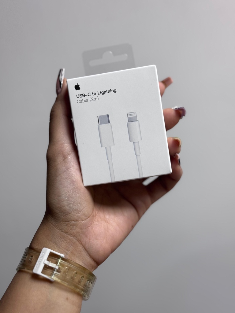 Cable IPhone 2 metros USB-C a Lightning