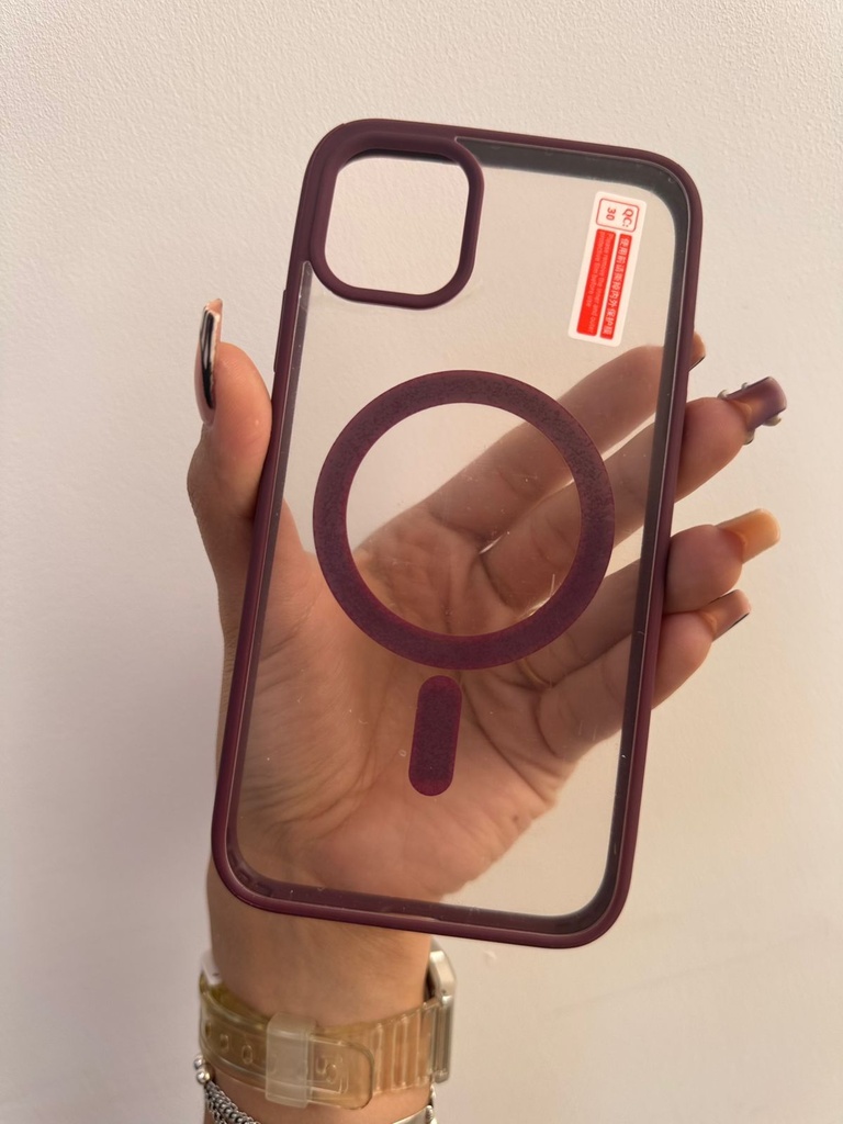 Estuche TPU MagSafe IPhone 11 Vino-Clear