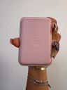Billetera Cuero Mag Safe Rosado